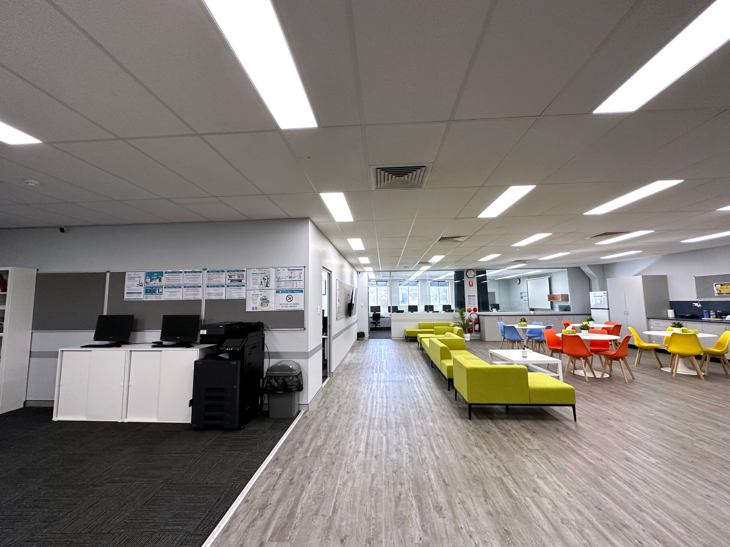 Le Rosey Hospitality Institute Glebe Campus - Common Area and Printing Station